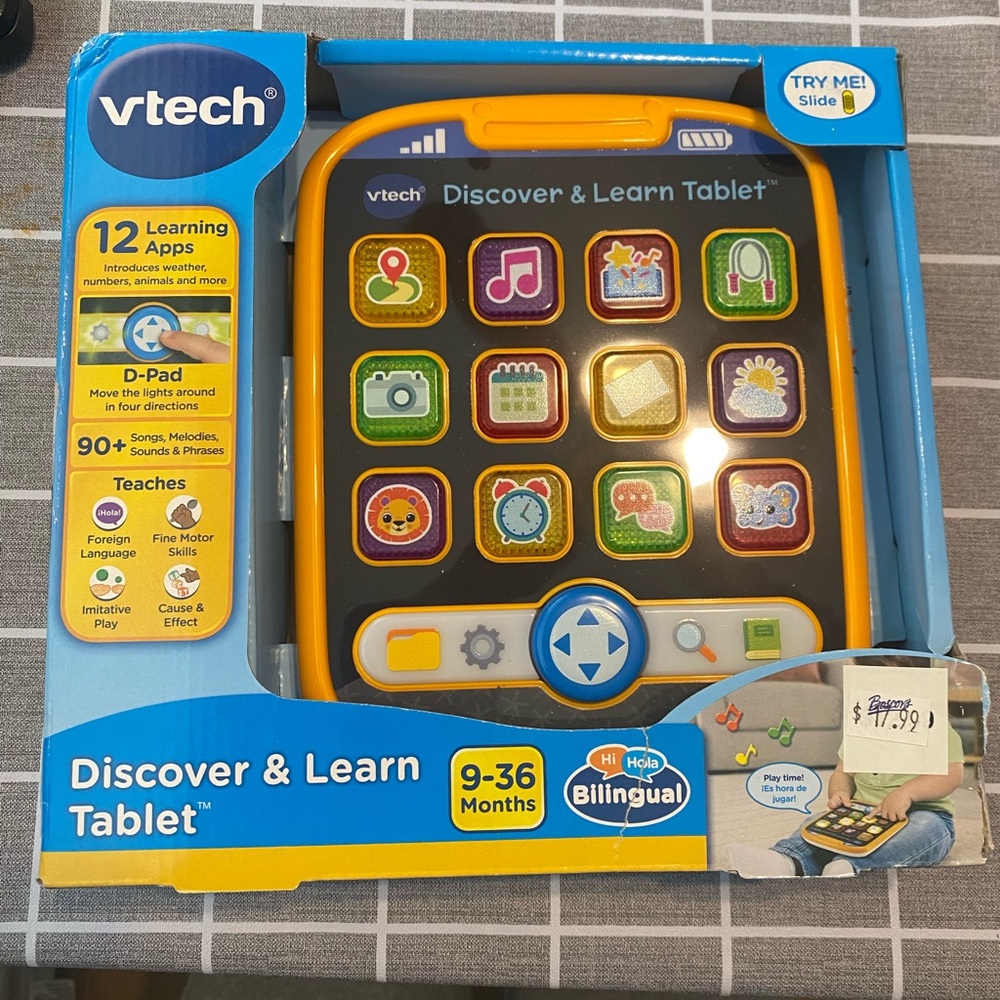 VTech Discover & Learn Tablet - Picture 4 of 5